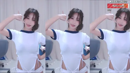 AfreecaTV主播韩璐BJ하루2021年10月19日直播视频舞蹈剪辑160133